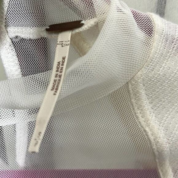 FREE PEOPLE SHEER,LACE‎ BEAUTIFUL BLOUSE SIZE S/P - Picture 7 of 9